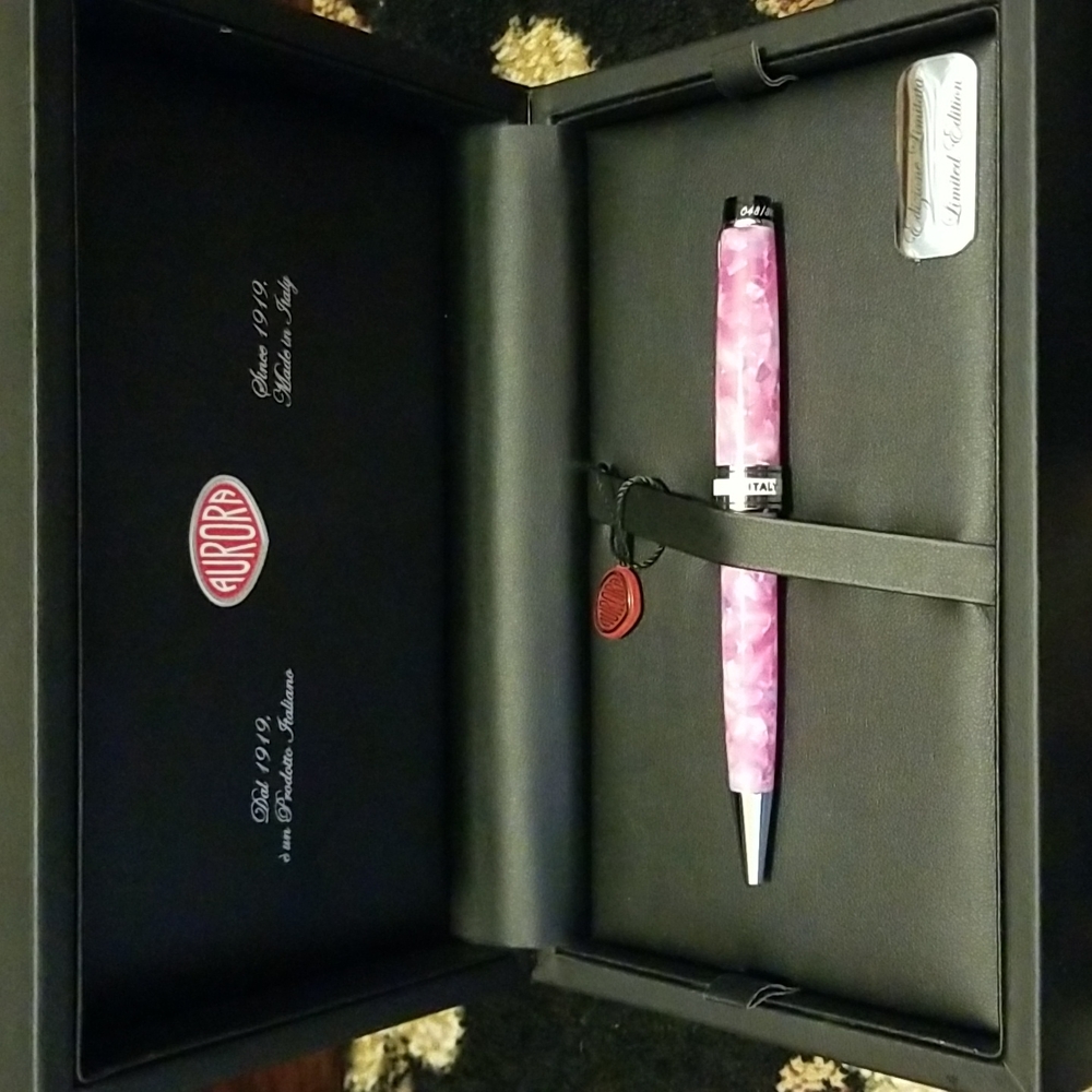 Aurora Optima Caleidoscopio Luce Rosa Ballpoint